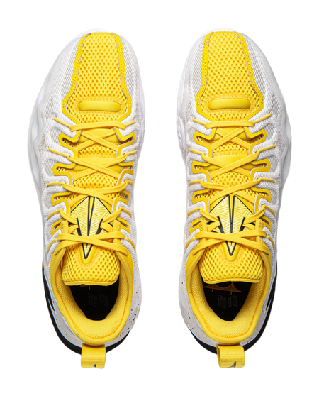 Li-Ning Buckets "Golden Gate Bridge" White/Yellow ABAV051-15 - Jimmy Butler Basketball Shoe Unisex White Yellow