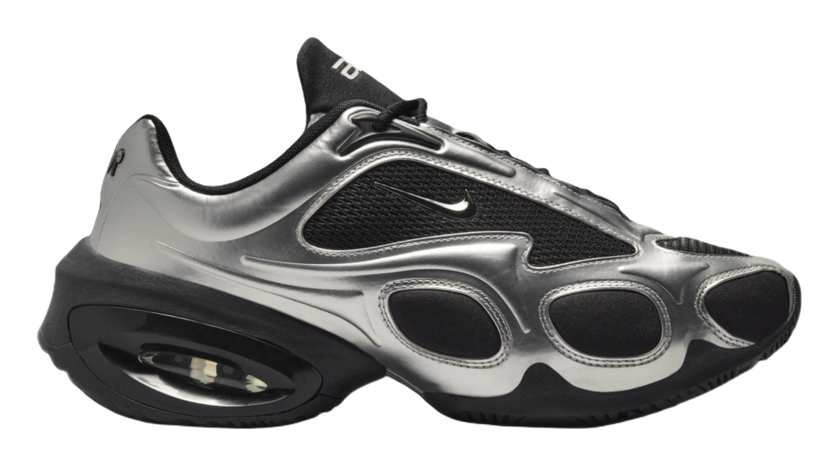 Nike Air Max Muse Black Metallic Silver Womens  vjsneaker.com