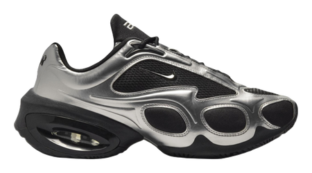 Nike Air Max Muse Black Metallic Silver Womens  vjsneaker.com