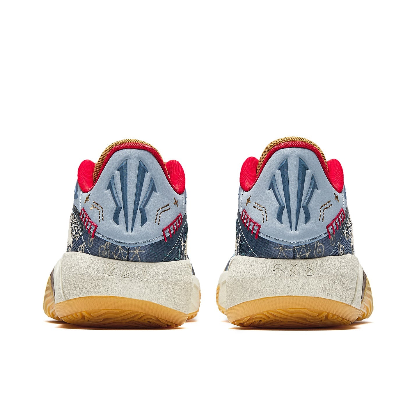 Anta KAI 3 'Patchwork' 112621102-4 Kyrie Irving x Sneaker Politics - Basketball Shoes Men's Blue Red