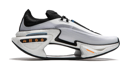 Li Ning Shadow 3.0 Low top CloudTec Long Distance Running Sprint Running Shoes Unisex Black White  VJsneaker