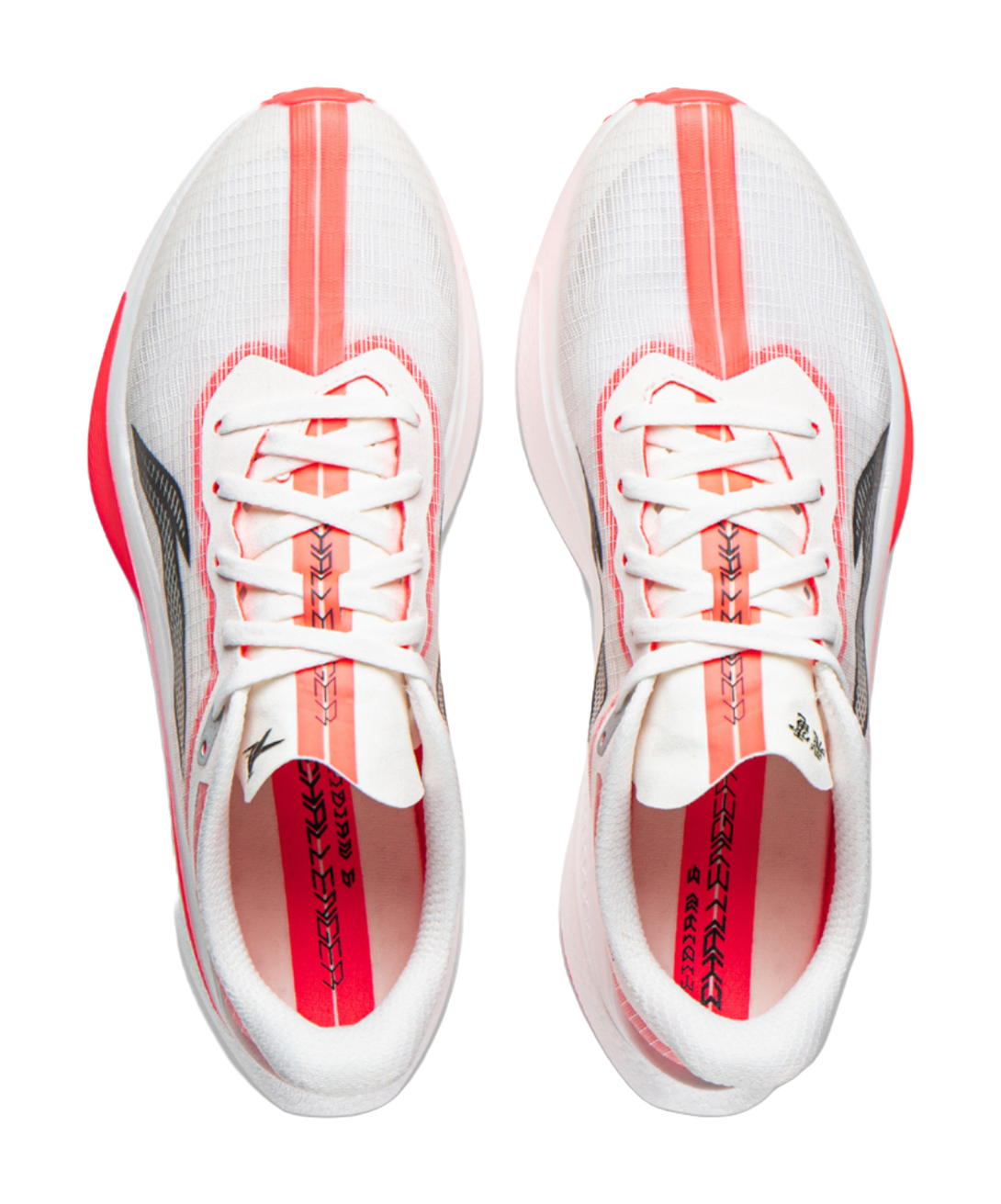 LiNing Feidian 6 Challenger Women - Carbon Plate Running Shoes Champagne White  VJ SNEAKER