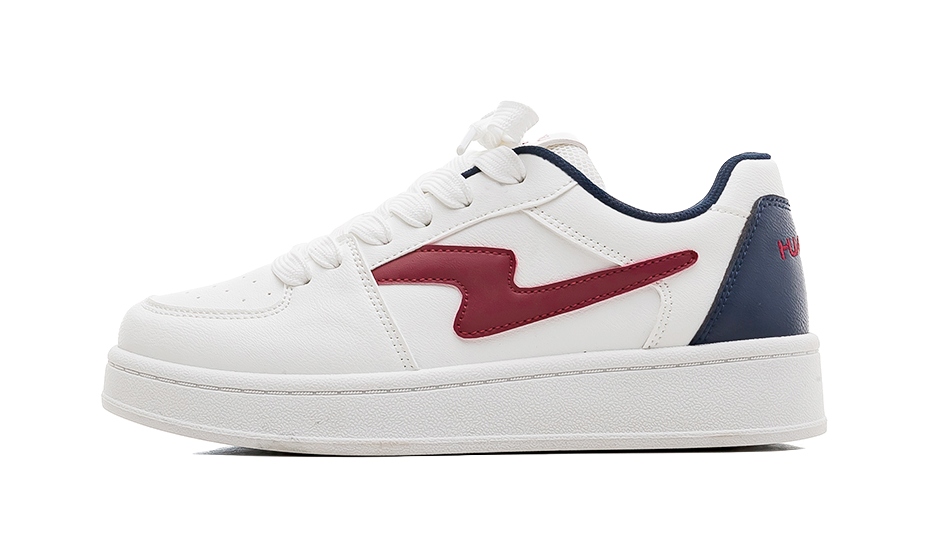 HUANQIU Slip Resistant, Abrasion Resistant, Lightweight Low top Skateboard Shoes Women's Black White 