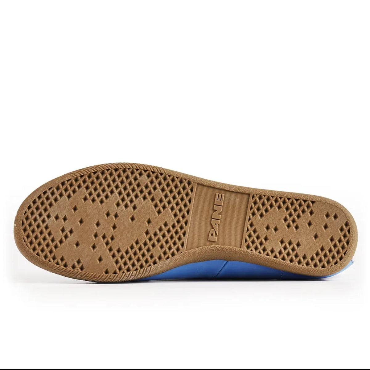 A close-up of a shoe's brown rubber outsole with a pattern of circular holes and the brand name 'XIAER' embossed on the center, shown against a white background.